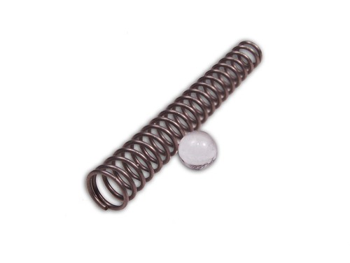 Ventil feder mit - feder, crema